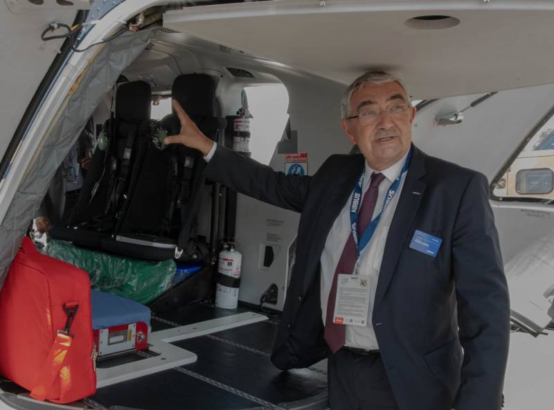 Alberto Robles, Jefe para América Latina de Airbus Helicopters. Alberto Robles, Jefe para América Latina de Airbus Helicopters.
