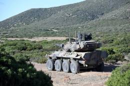 La torre Hitfact Mk II incluye un sistema optrnico multiespectral para el comandante. 