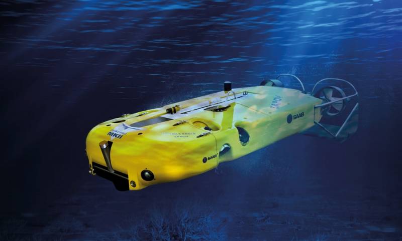 El sistema robótico semiautónomo Double Eagle (Saab) El sistema robótico semiautónomo Double Eagle (Saab)