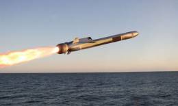 El misil Kongsberg NSM. (foto US Navy)