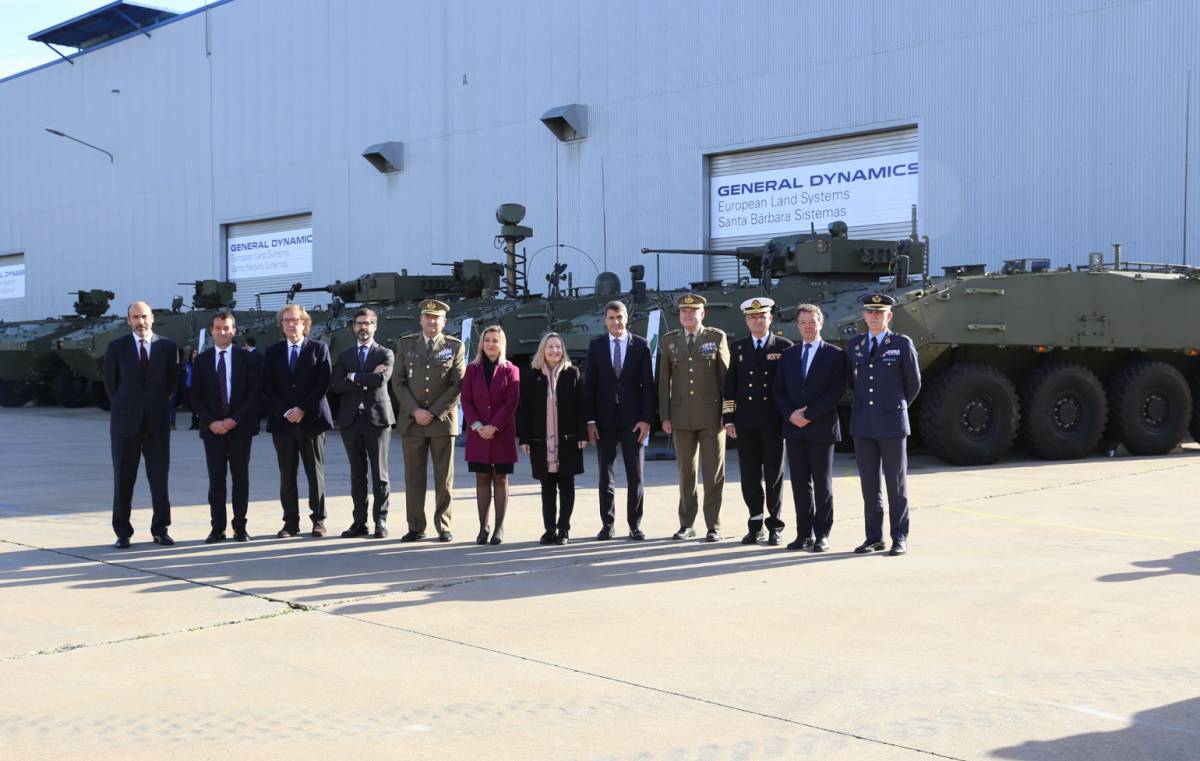 El acto de presentación de los demostradores de diciembre de 2022 (Ministerio de Defensa) El acto de presentación de los demostradores de diciembre de 2022 (Ministerio de Defensa)