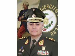 General de Ejercito David Ojeda Parra Jefe del Comando Conjunto.