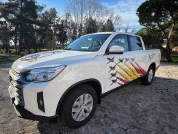 El nuevo Ssangyong Musso Sport entregado a la Patrulla guila. (foto Ssangyong)
