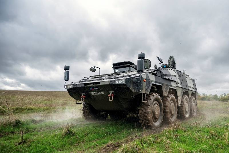 El 8x8 Boxer para el Ejército británico avanza con fuerza (Rheinmetall) El 8x8 Boxer para el Ejército británico avanza con fuerza (Rheinmetall)