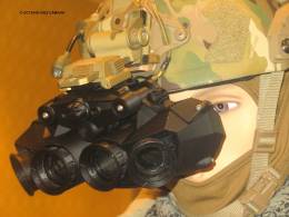 Nuevos diseos conceptuales de gafas nocturnas panormicas van a estar pronto disponibles para potenciales clientes profesionales. (Octavio Dez Cmara)