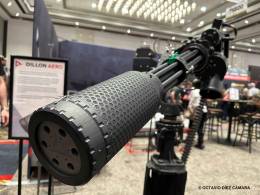 Dillon ha diseado y produce un supresor snico para sus ametralladoras multitubo Minigun. (Octavio Dez Cmara)