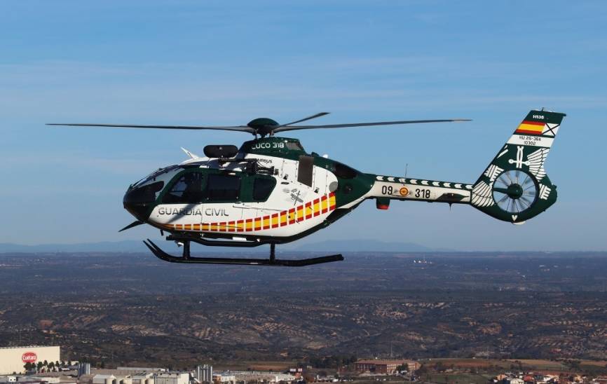 Aunque en número escaso, los nuevos H135 son una importante aportación al SAER.