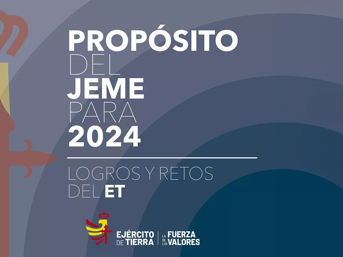 Propósito del JEME para este año 2024. Propósito del JEME para este año 2024.