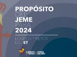 Propsito del JEME para este ao 2024. 