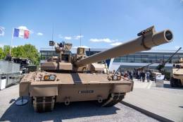 El Leclerc XLR durante la edici�n de 2022 de Eurosatory (KNDS)