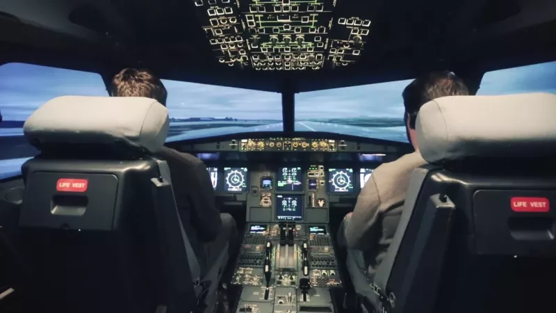 Simuladores de vuelo  Global Training Aviation
