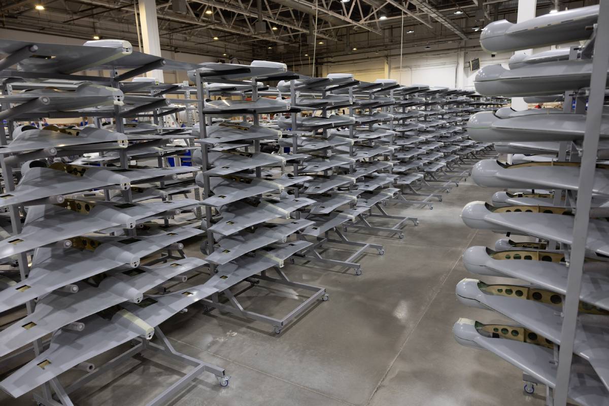 La gran cantidad de RPAS en proceso de manufactura va a permitir a los rusos usarlos de forma masiva en combate. (MD Rusia)