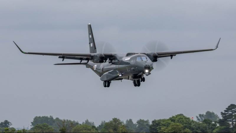C295 de la versin MPA Cuerpo Areo de Irlanda. (foto Ministerio de Defensa de Irlanda)