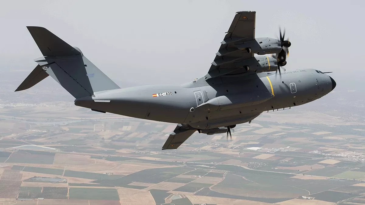 A400M del Ejrcito del aire. Foto: Airbus DS