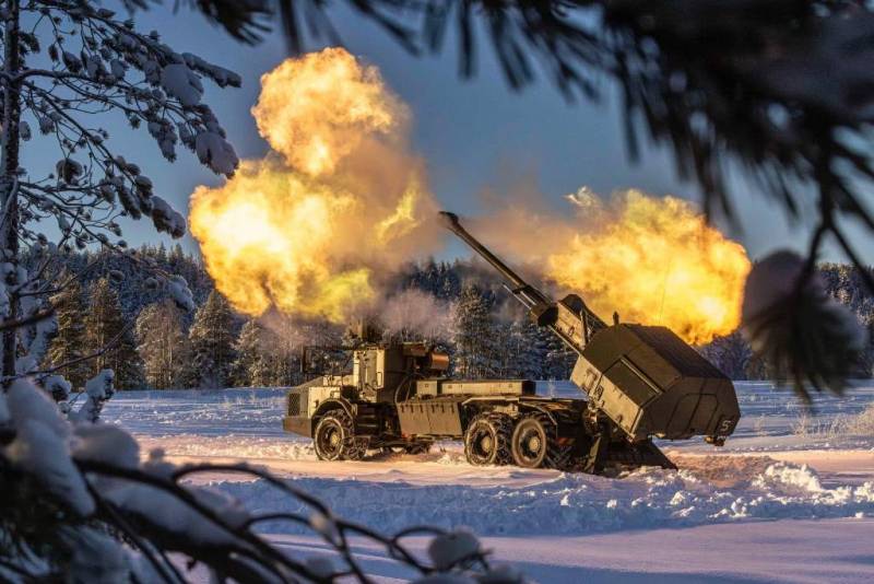 El Archer britnico haciendo fuego en el polgono de Boden. (foto British Army)