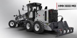 La motoniveladora civil en que se basar la del Ejrcito de Tierra (Hidromek)