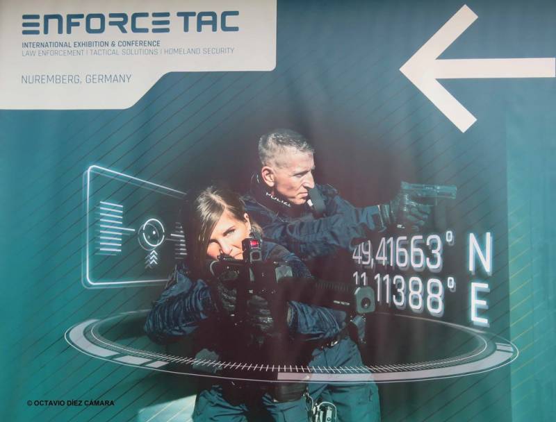 La muestra germana ENFORCE TAC se ha consolidado como una feria tctica de renombre internacional. (Octavio Dez Cmara) 
