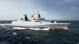 Las fragatas alemanas F126 incorporaran el sistema de comunicaciones satelitales de Thales.(Thales)