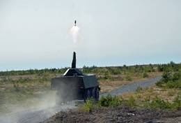 NEMO sobre 6x6 de Patria abriendo fuego (Patria)