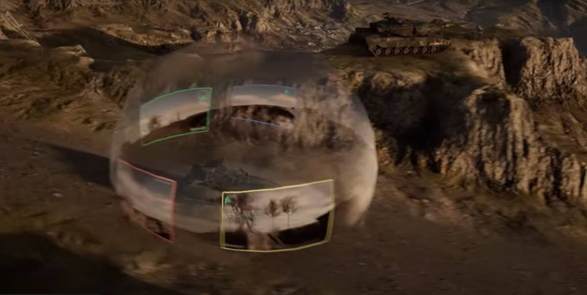 SETAS permite “ver a través del blindaje” del vehículo (captura vídeo HENSOLDT) SETAS permite “ver a través del blindaje” del vehículo (captura vídeo HENSOLDT)