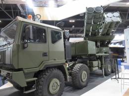 El PULS de Elbit Systems, propuesto para el SILAM por Escribano y Expal y expuesto en FEINDEF (autor) El PULS de Elbit Systems, propuesto para el SILAM por Escribano y Expal y expuesto en FEINDEF (autor)