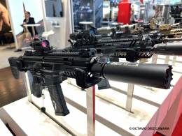 HK437 del .300 Blackout, armas que por su tama�o son como subfusiles. (Octavio D�ez C�mara)