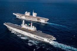 Muy pronto, con la entrega a la Marina Militare del Trieste, Italia contar con dos modernos y potentes portaaviones medios.