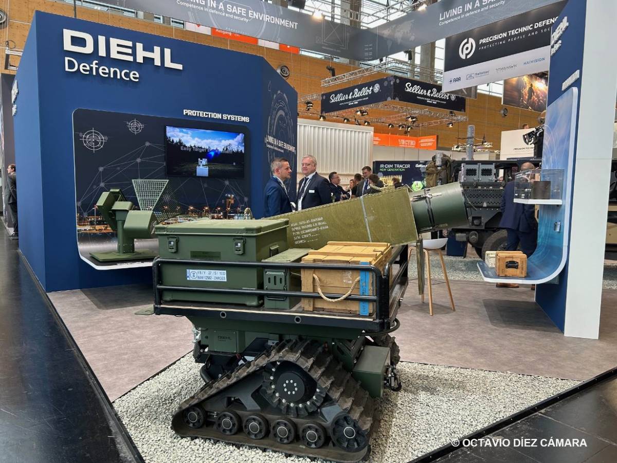 Diehl Defence ha mostrado la versión mejorada de Ziesel (Octavio Díez Cámara) Diehl Defence ha mostrado la versión mejorada de Ziesel (Octavio Díez Cámara)