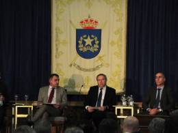 Antonio Caro, durante su intervencin (autor)