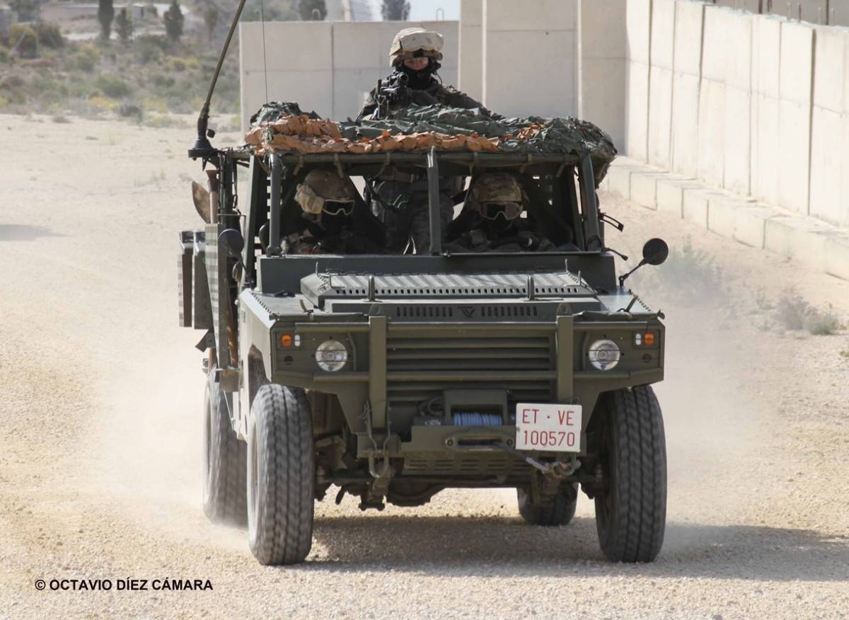 Los VLOE comenzaron a llegar al MOE en los últimos años de la década pasada y han servido con los Equipos Operativos de Movilidad. (Octavio Díez Cámara) Los VLOE comenzaron a llegar al MOE en los últimos años de la década pasada y han servido con los Equipos Operativos de Movilidad. (Octavio Díez Cámara)