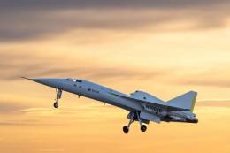 El primer vuelo del XB-1 (Boom Supersonic) 