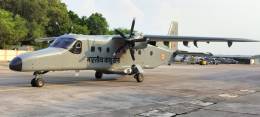 Dornier 228 HAL de la Fuerza A�rea de la India similar al recibido por el Air Corps de Guyana. (Foto: HAL)