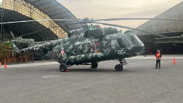 Helicptero 4 Mi-8MTV-1 Hip H del Ejercito del Per.