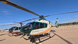 Foto de archivo de un helicptero de la Guardia Civil. Foto: Diego Gmez