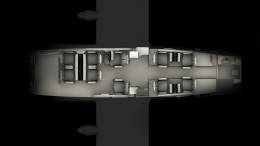 Representacin de la cabina Traveler para operaciones convenientes y asequibles.