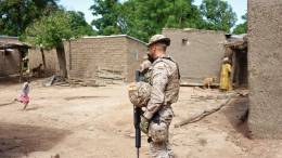 Patrullas espaola en Koulikoro Mali Foto EMAD.