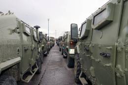 El VAMTAC en sus mltiples versiones es uno de los caballos de batalla de las Fuerzas Armadas espaolas. Despliegue del Ejrcito de Tierra en un reciente ejercicio internacional (Ejrcito de Tierra)