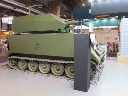 Algunas empresas espa�olas han presentado soluciones que podr�an ser consideradas para mejorar el parque de blindados espa�ol. (Octavio D�ez C�mara)