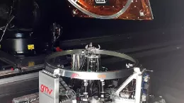 Sistema de captura CAT de basura espacia de GMV y AVS. Foto: GMV