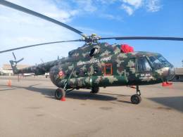 Mi-8MTV-1 (Mi-17-1B) Hip H, matrcula EP-643, de la Aviacin del Ejrcito del Per.