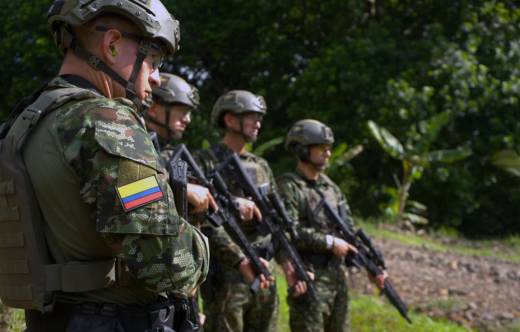 Equipo de asalto del Comando Conjunto de Operaciones Especiales de Colombia. (Foto: PNP)
