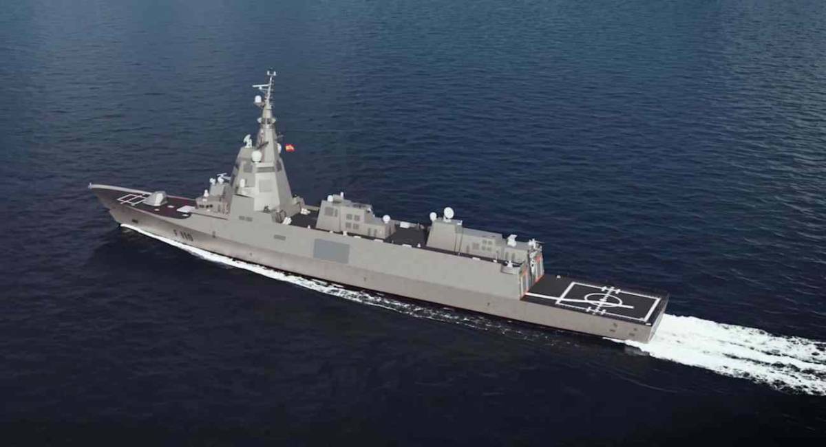 Imagen digital de las fragatas F-110. (foto Lockheed Martin) Imagen digital de las fragatas F-110. (foto Lockheed Martin)