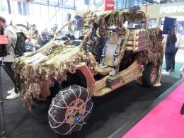 El Alakran sobre Polaris expuesto en Eurosatory (autor)