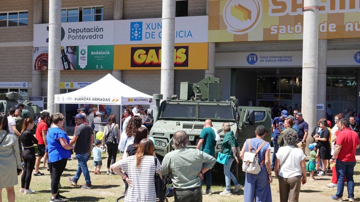 Las Fuerzas Armadas tuvieron una notable presencia en el evento (Subdelegación del Ministerio de Defensa en Pontevedra Las Fuerzas Armadas tuvieron una notable presencia en el evento (Subdelegación del Ministerio de Defensa en Pontevedra