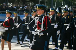 Las fuerzas de seguridad y policiales tuvieron un destaque esencial. Foto: MINDEF