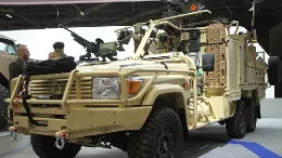 El nuevo vehculo VOS-APP de las Operaciones Especiales de lArme de terre. Foto: Octavio Dez Cmara
