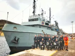 El BAM-IS "Poseidn" reemplazar al veterano Neptuno an en servicio. Foto: Armada espaola