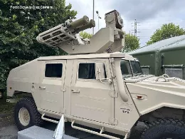 Thales propone el sistema antia�reo VSRADS para el VAMTAC ST5. Foto: Octavio D�ez C�mara