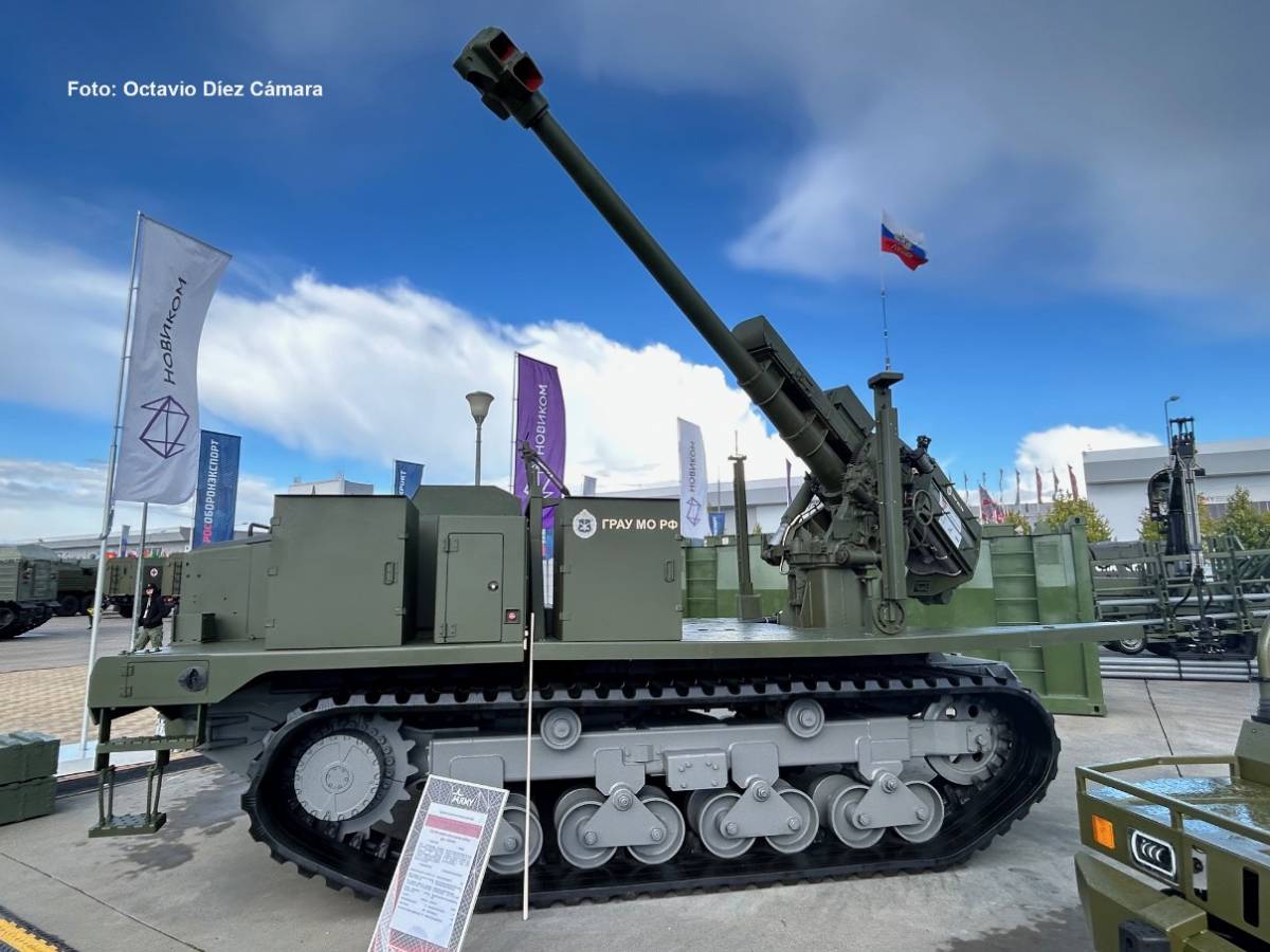 El sistema de artillería autónomo Clovere (Octavio Díez Cámara) El sistema de artillería autónomo Clovere (Octavio Díez Cámara)