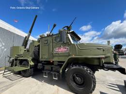 El ca��n sobre cami�n 2S40 Floks ruso estar�a ya en las unidades de combate en Ucrania (Octavio D�ez C�mara) 